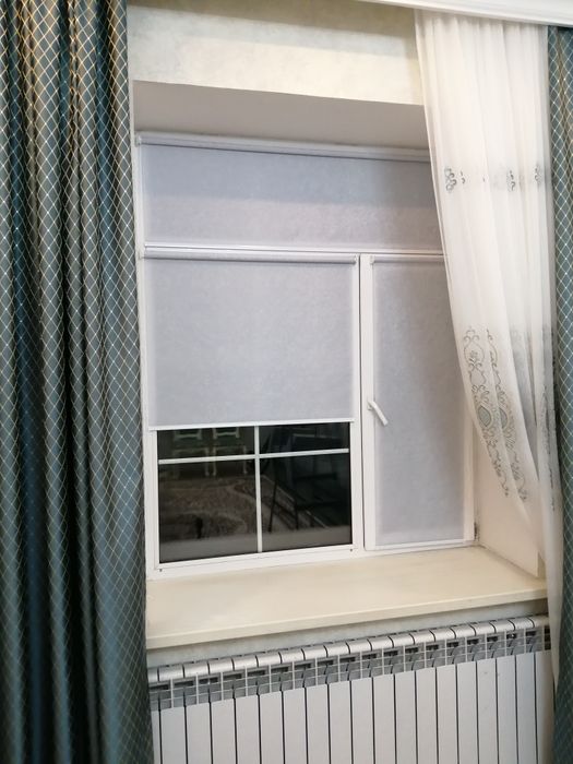 Однотонные Ролл Шторы в Астане!