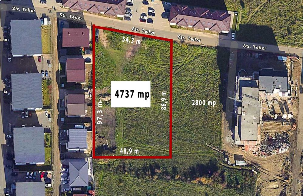 Teren de constructii de vanzare !!