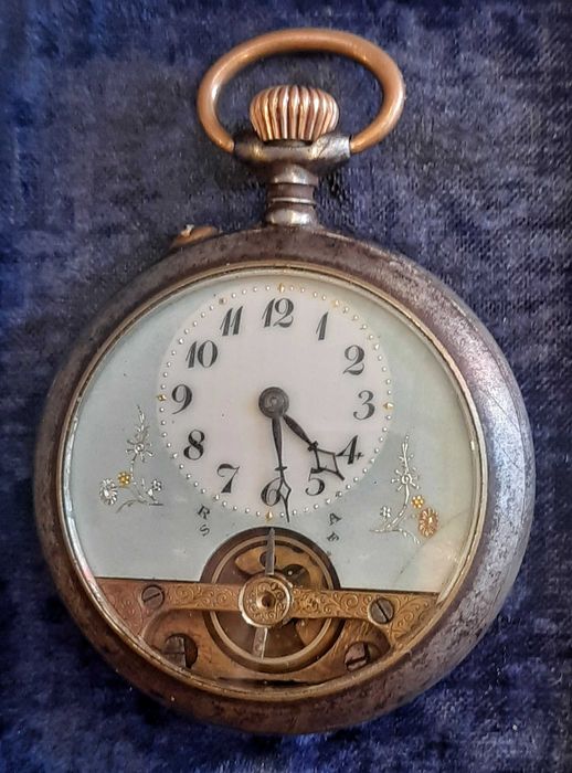 Швейцарски джобен часовник Hebdomas