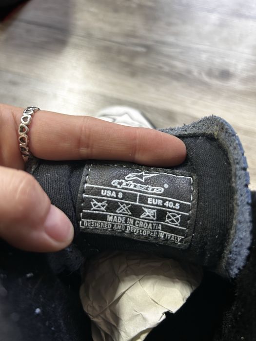 Мото ботинки alpinestars