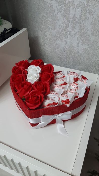 Букеты из мыльных роз