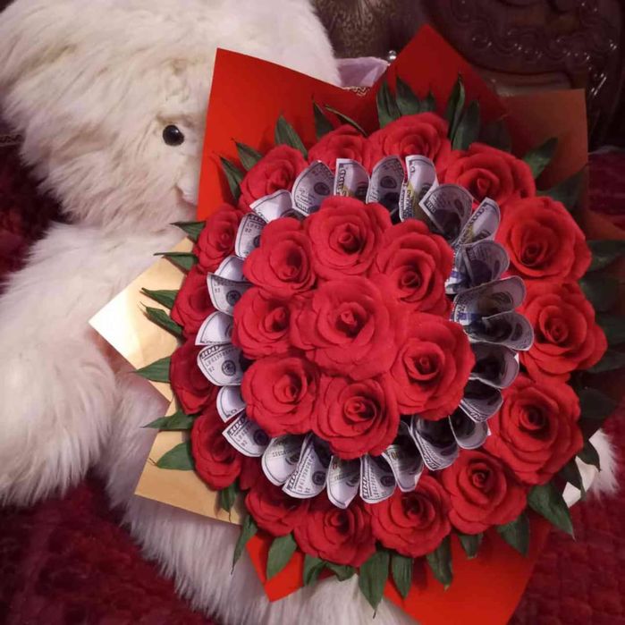 Suniy gullar yasaymiz va buyurtmalar qabul qilamiz