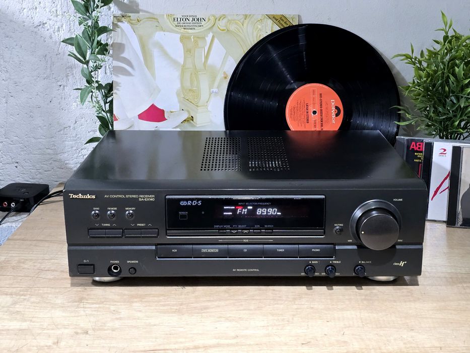 Ampli-tuner Technics SA-EX140 – 2x100W, Classe H, HiFi, Occasion état Correct