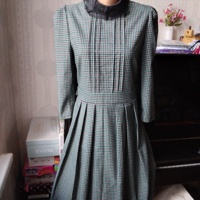 Туника джинсовая. 46 раз. Платье длинное. 46 раз.