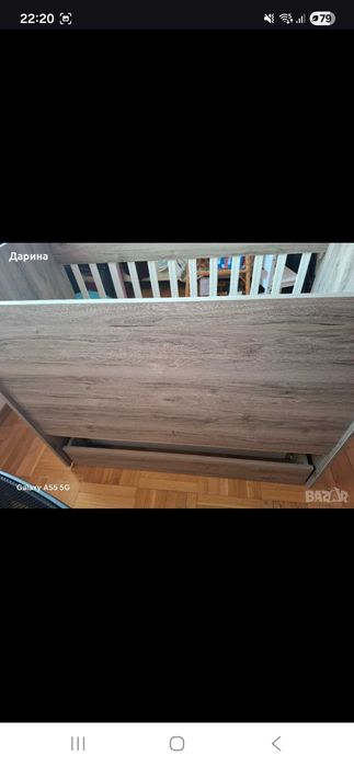 Детска дървена кошара