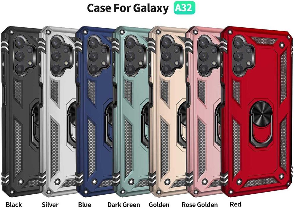 Husa hybrid ARMOR cu inel pt. Samsung Galaxy A22 5G, A32 4G , A32 5G