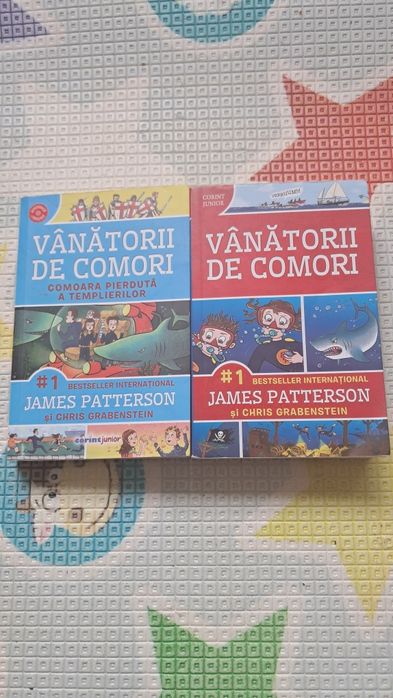 Set 2 carti Vanatorii de comori