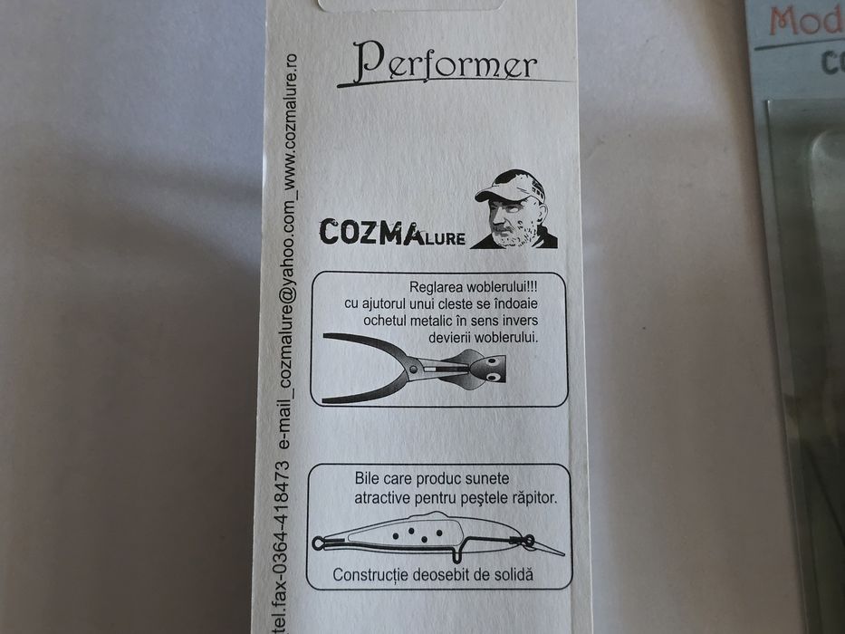 voblere Cozma 9 cm, culoare RH
