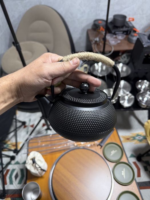 Чугунный чайник для заваривания чая — 800 мл