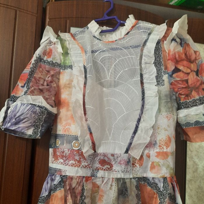 Платье цветочное