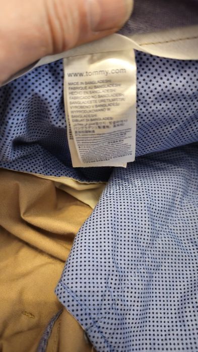 Pantaloni chino tommy hilfiger