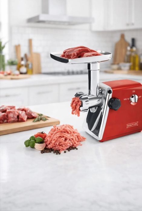 Mașină de Tocat Carne Royalty Line 500W – Electrică, Nouă