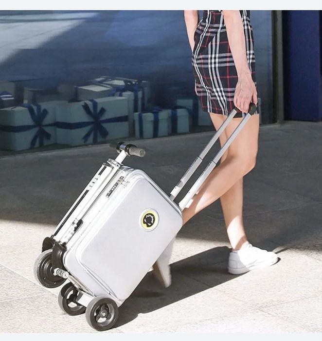 Электрический сомакат-чемодан