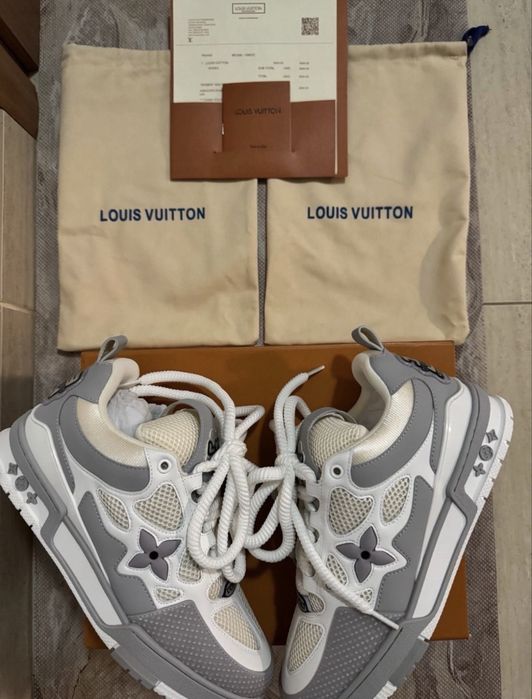 Adidasi Louis Vuitton Skate Grey