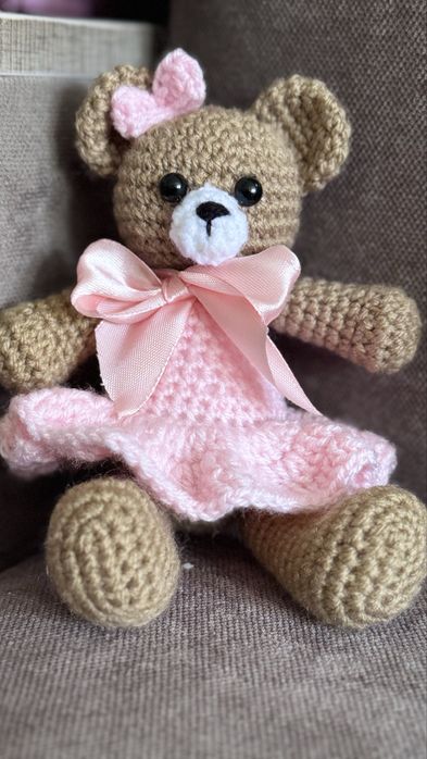 Вязаные игрушки ручной работы