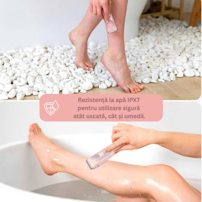 Epilator 2 in 1 Nexonix® pentru Femei – Reincarcabil