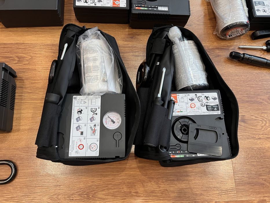 Промоция Компресор за надуване на гуми Vw Континентал(форд)нови с пяна