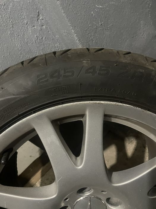 Джанти и гуми 17цола Mercedes