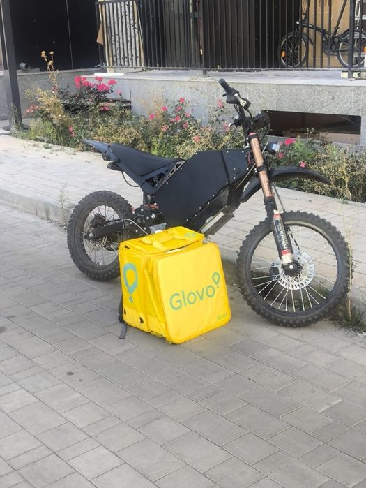 Электровелосипед на пространственной раме пробег до 220км.