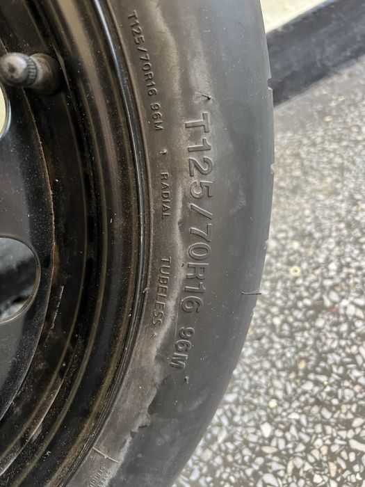 Резервна гума патерица  HANKOOK R16 и летни гуми 175/70 R14 HANKOOK