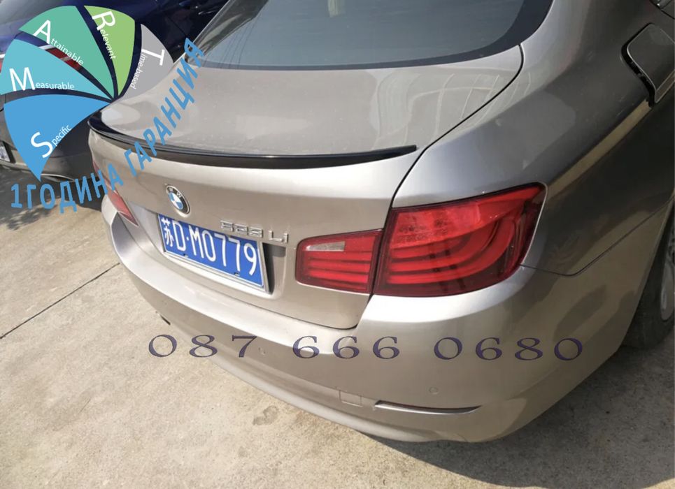 Лип спойлер багажник BMW F10 5 сериа lip spoiler M бмв ф10 p style