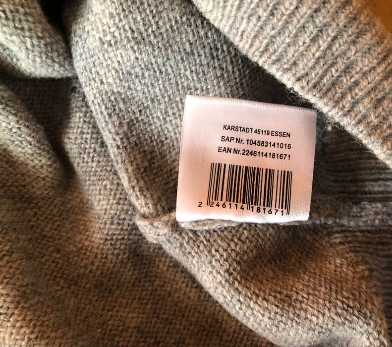 80% вълна A.W. Dunmore Wool Pullover мъжки пуловери - М