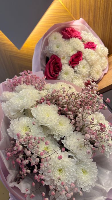 продам букеты свежые)