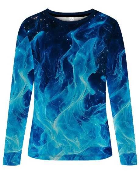 Bluza femei,blue flame