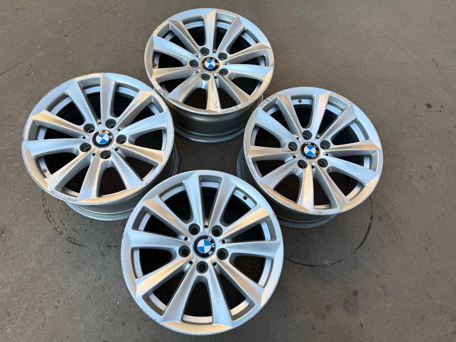 4 бр. оригинални алуминиеви джанти BMW 17" 5x120 ф72.6 ET30, 8J
