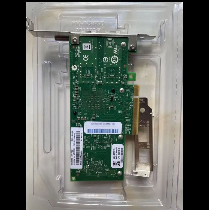 сетевая карта Sfp+ intel 2 порта x520