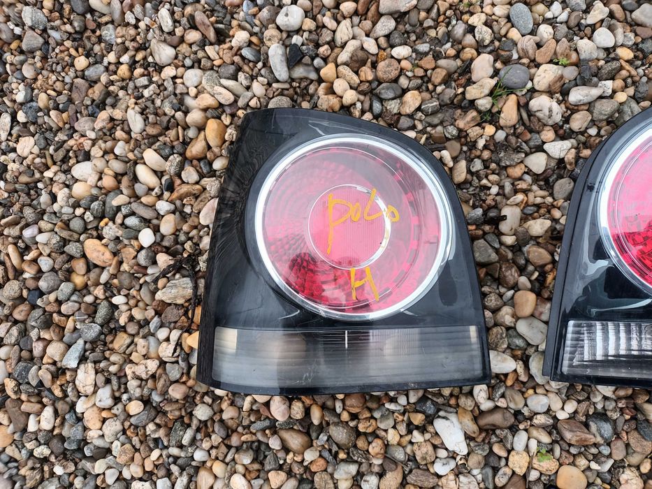 ляв и десен черен стоп за фолксваген поло 9н 05-09 VOLKSWAGEN POLO 9N