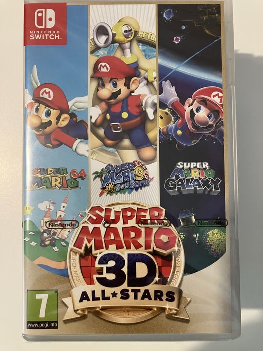Joc Super Mario 3D All-Stars, sigilat, Nintendo Switch