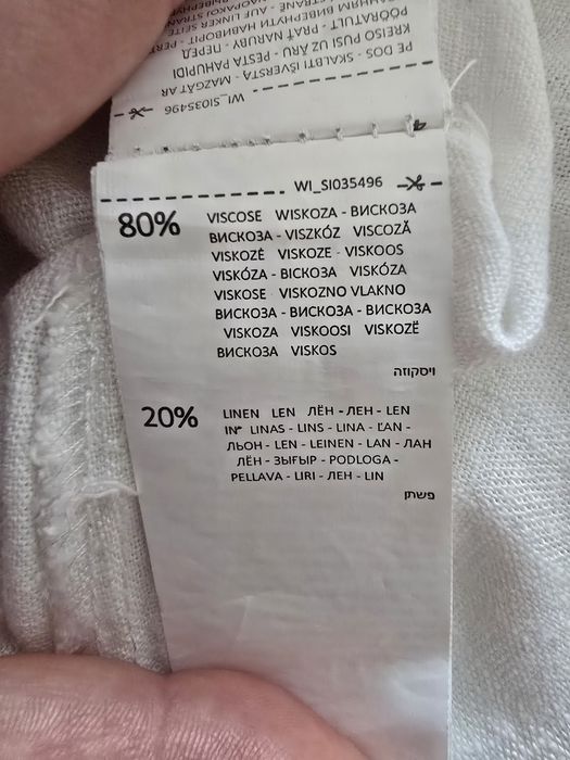 Camasa din vascoza si in marime S camasa Alba cu in
