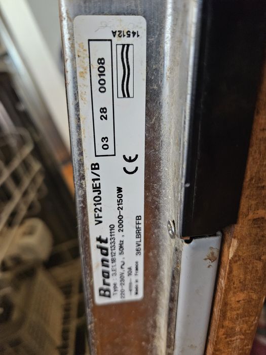 Съдомиялна машина френска Brandt 60 см