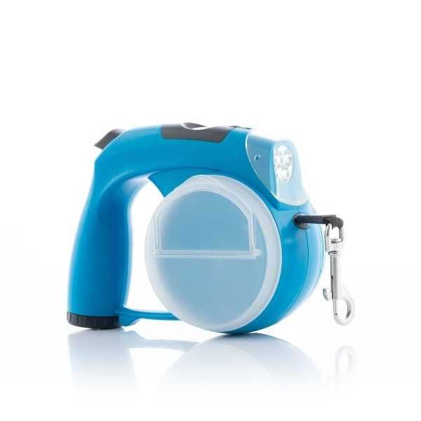 Lesa caini, cu lanterna, compartiment pungi, hrana si apa, ceas