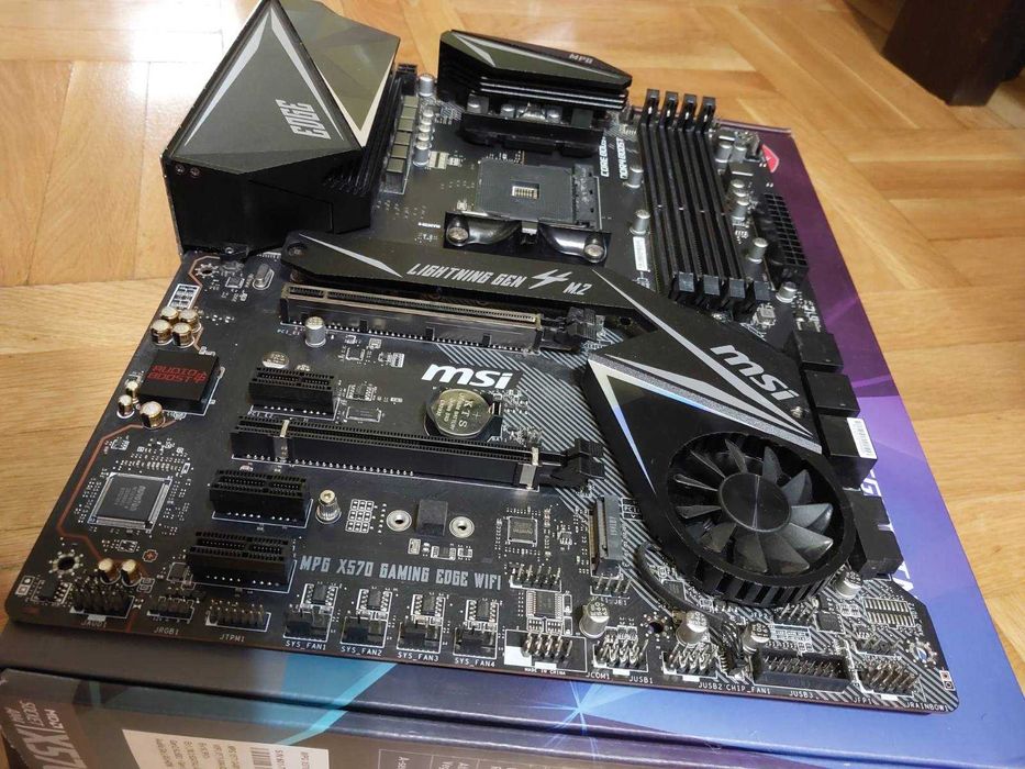 Ryzen 7 5800X + MSI MPG X570 Gaming Edge Wi-Fi, AM4