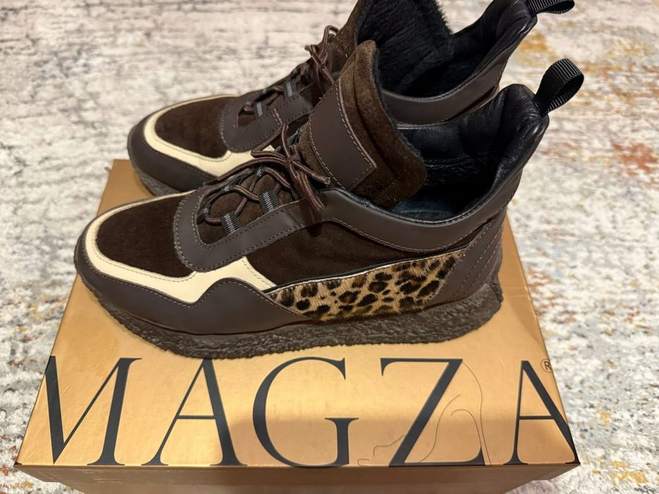 Дамски обувки естествена кожа  MAGZA