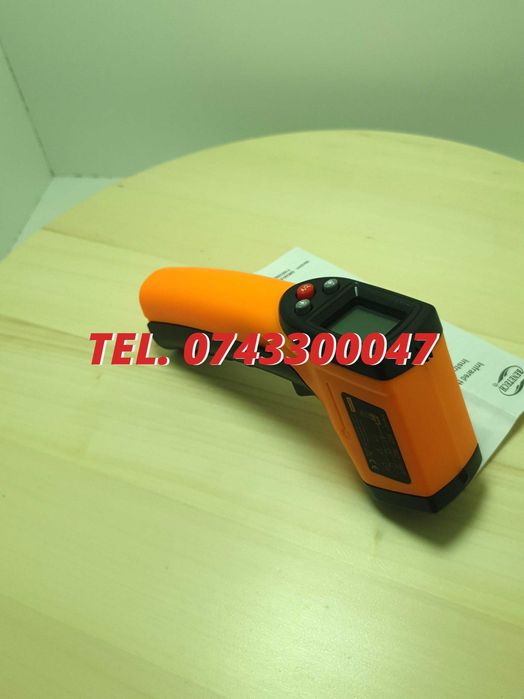 Termometru Industrial Pentru Utilizare Profesionala -50 +380C Uni Galben / Negru