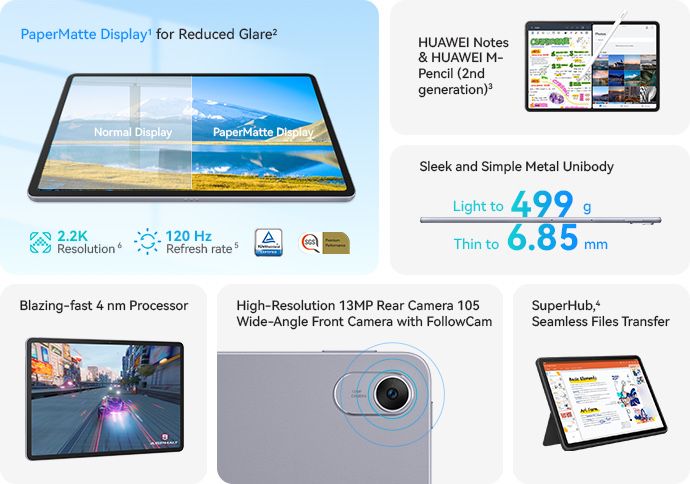 Huawei MatePad 11.5 — новый, PaperMatte экран, полный комплект