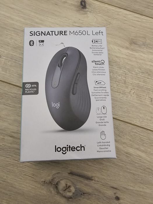 Mouse Logitech Signature M650 L Wireless & Bluetooth Graphite