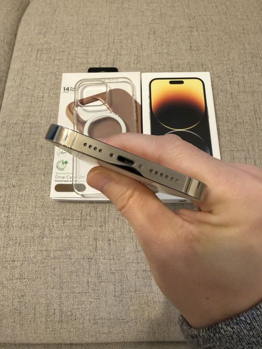 iphone 14 pro max 512gb gold, impecabil, full box