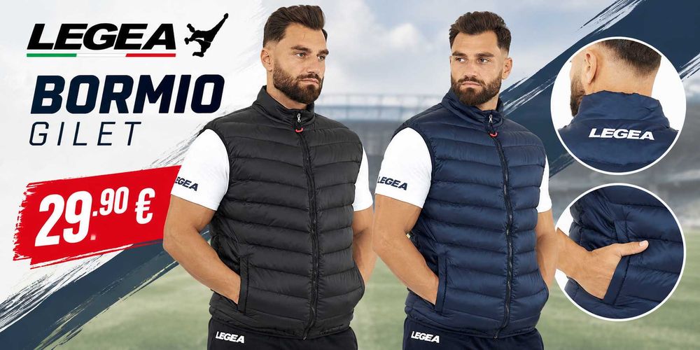 мъжки спортен елек Legea - S, M, L, XL, 2XL размери