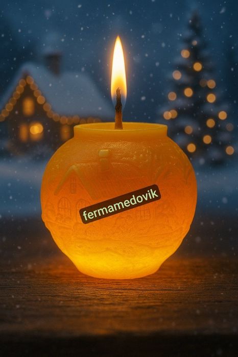 Свечи восковые декоративные