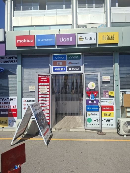 Tayyor telefon aksesuar joyimiz arendaga topshiriladi tayor mollari bi