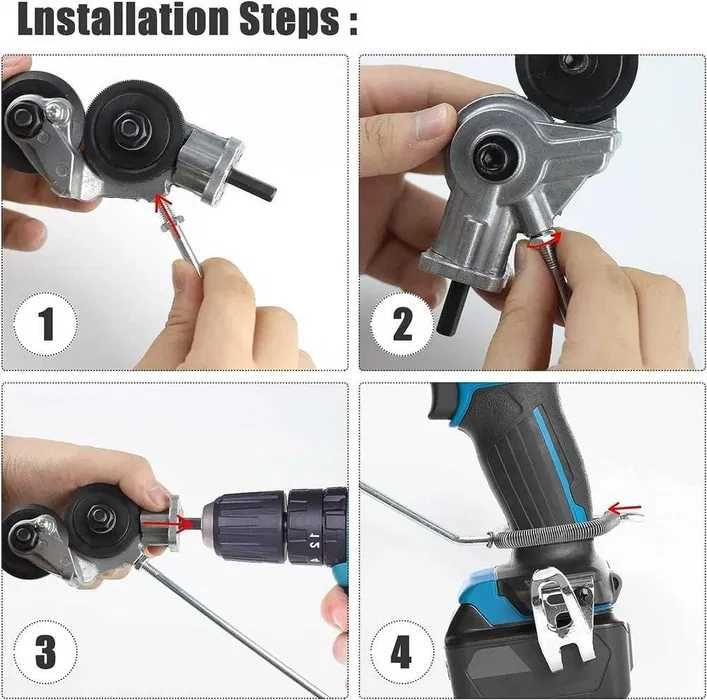 Adaptor bormasina pentru tabla si taieri precise metalice. Noua!