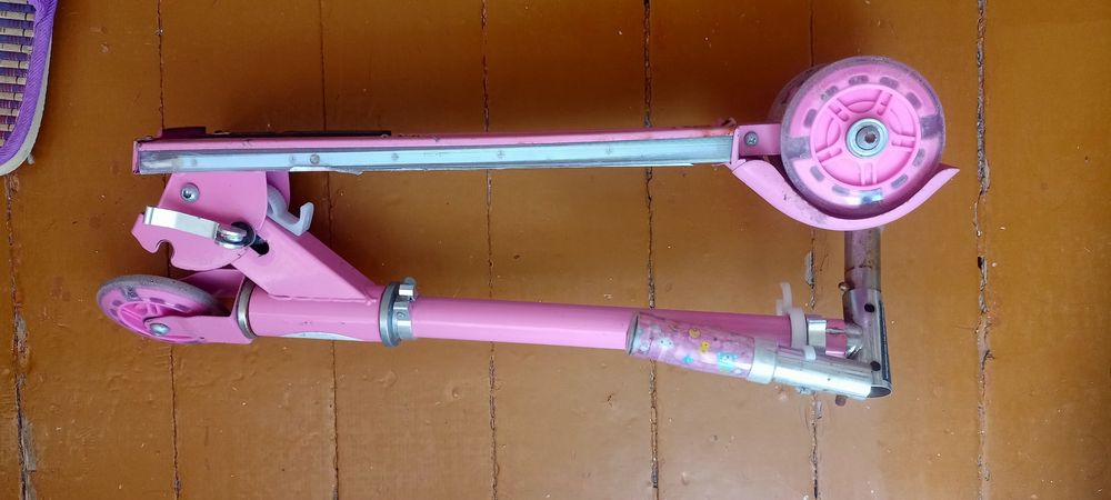 Самокат складной для девочки