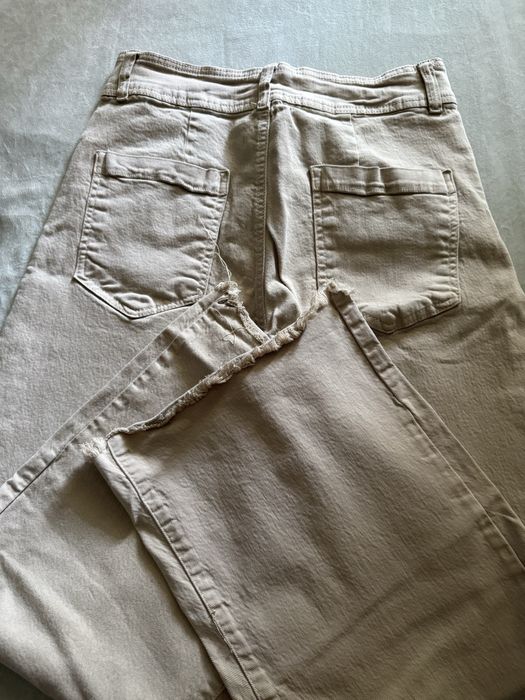 Дънки с широк крачол Zara, Shein