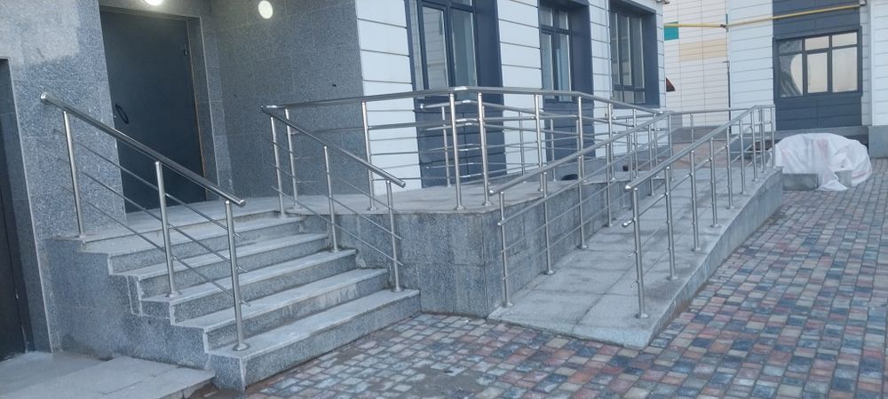 Перила из нержавейки