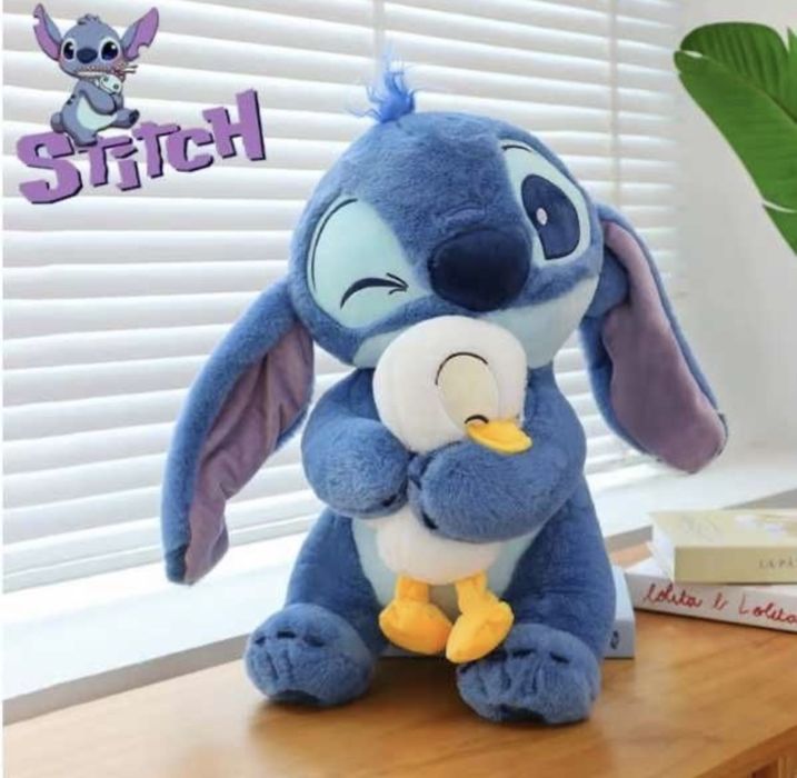 Плюшена играчка Стич с Пате 25/35см Лило и Стич плюшени играчки Stitch