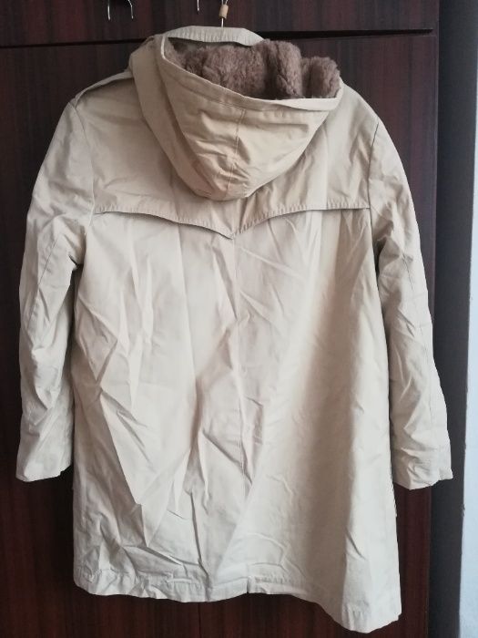 Мъжки шлифер, малко носен и мъжка шуба-чисто нова